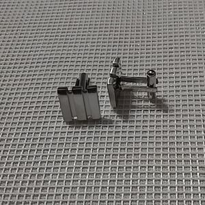 Stainless steel square cufflinks